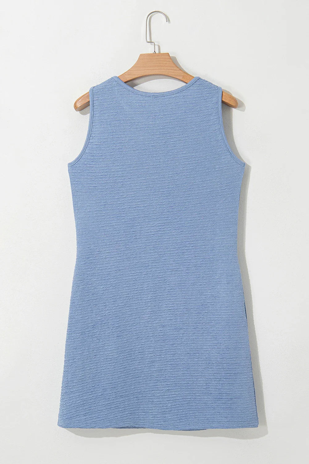 Textured Lace Cutout Sleeveless Mini Dress | S-XL