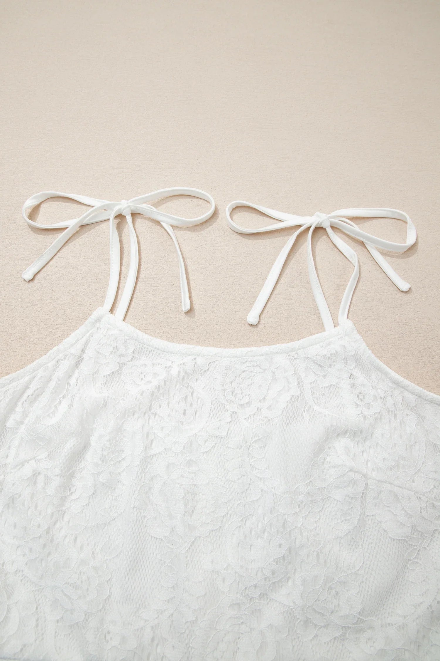 Lace Reverie Tie-Shoulder Dress | S-XL